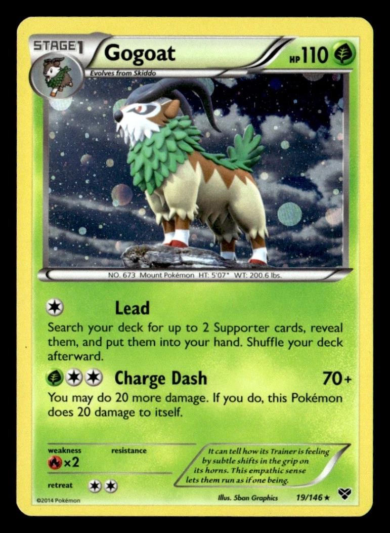XY Gogoat [Cosmos-Holo] Pokémon card