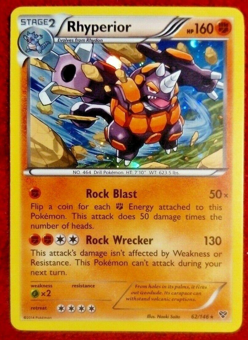 XY Rhyperior [Holo] Pokémon card