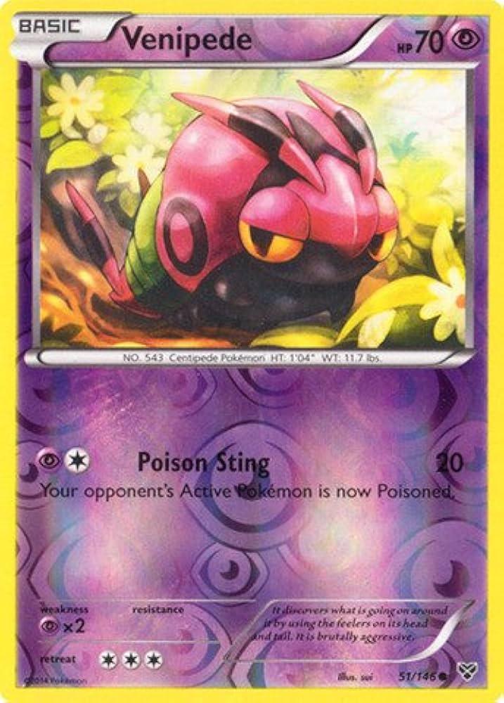 Venipede [Reverse Holo]