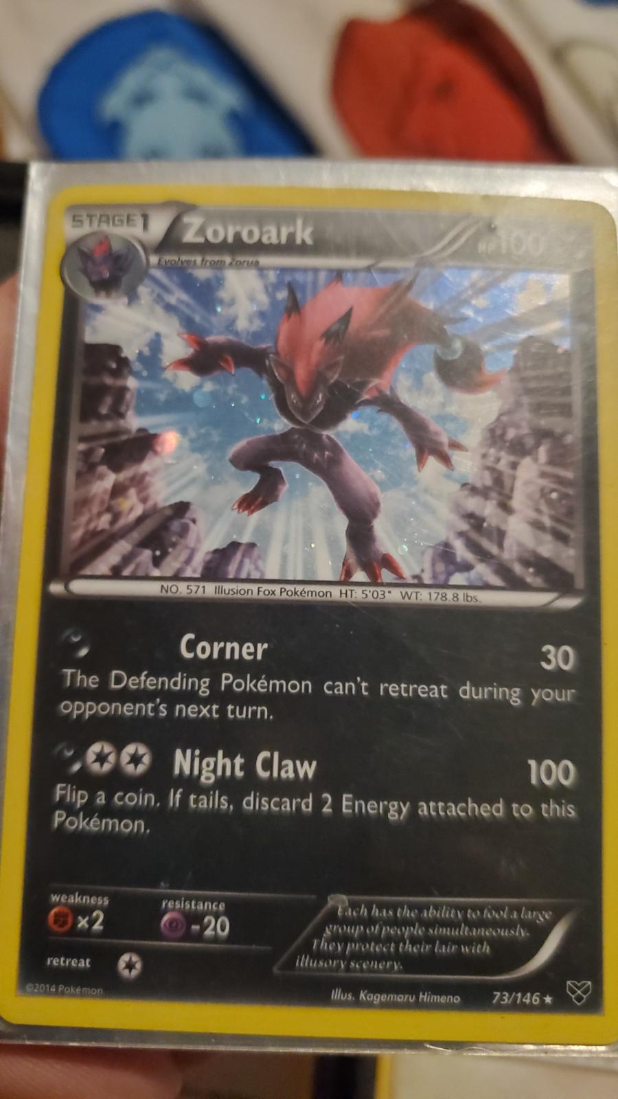 XY Zoroark [Cosmos-Holo] Pokémon card