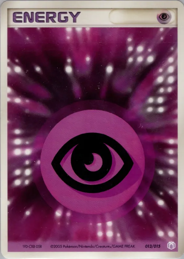 Japanese 2005 Gift Box Psychic Energy Pokémon card