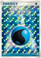 Japanese DPt Promos Basic Water Energy Pokémon card