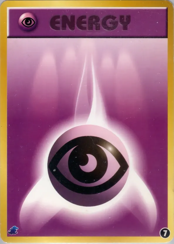 Japanese Intro Pack Neo Psychic Energy Pokémon card