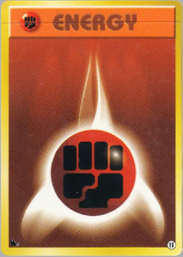 Japanese Intro Pack Basic Fighting Energy Pokémon card