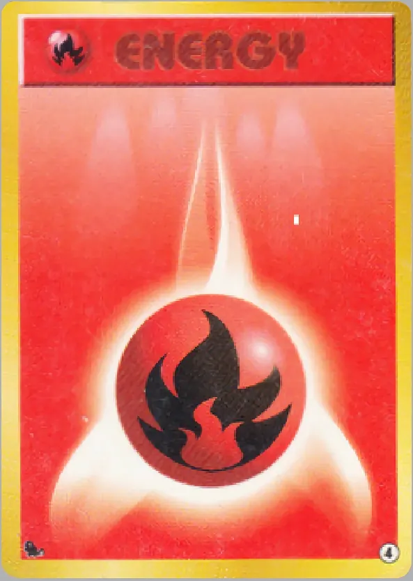 Japanese Intro Pack Basic Fire Energy Pokémon card