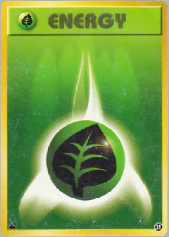 Japanese Intro Pack Basic Grass Energy Pokémon card