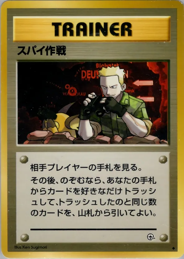 Japanese Gym Leader Stadiums Lt. Surge's Secret Plan Pokémon card