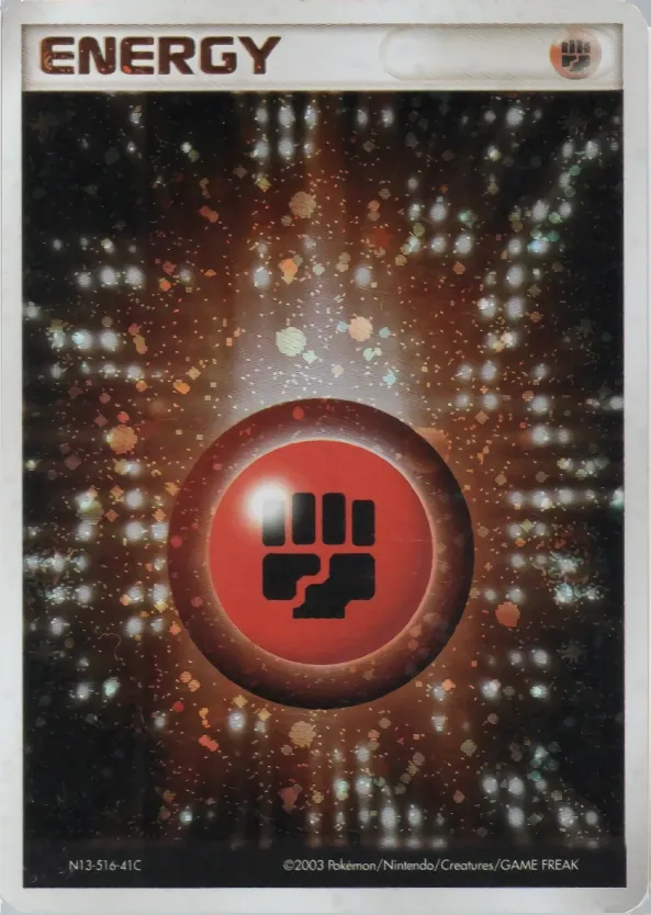 Japanese Magma VS Aqua: Two Ambitions Basic Fighting Energy Pokémon card
