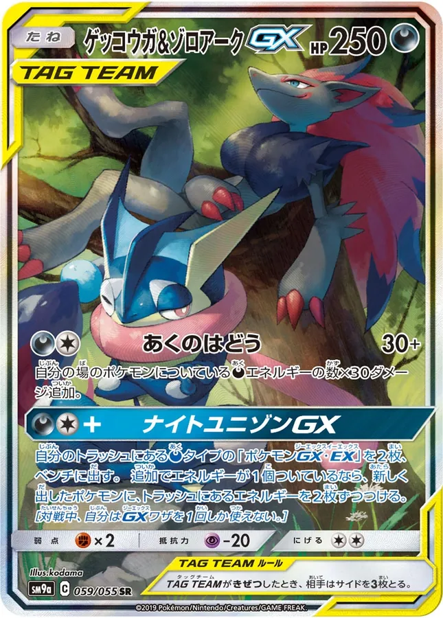 Greninja & Zoroark GX
