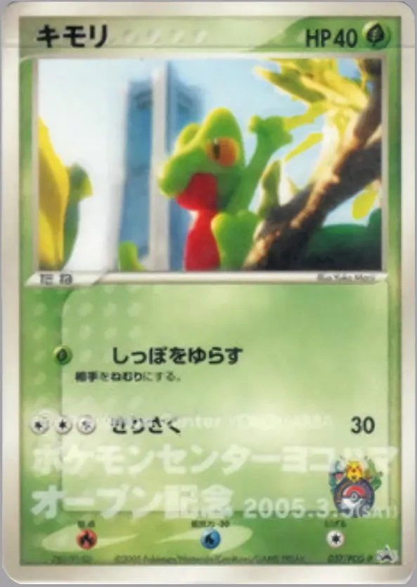 Japanese PCG Promos Treecko [Yokohama-Pokemon-Center] Pokémon card
