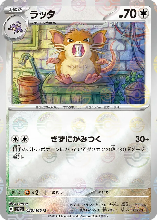 Raticate [Reverse]